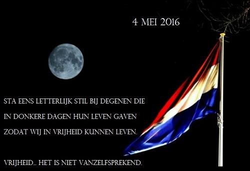 dodenherdenking 2016