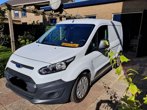 ford transit connect voorzijde werkverkeer