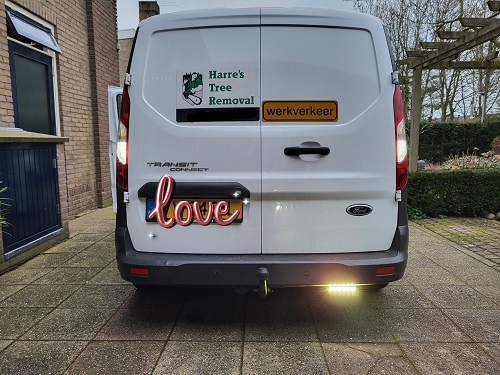 extra werklamp ford transit connect