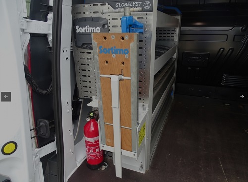 ford transit connect met sortimo inrichting