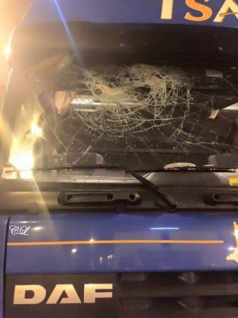 toestand bij calais met vluchtelingen, eind 2015