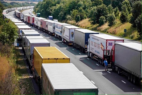 toestand bij calais met vluchtelingen, eind 2015