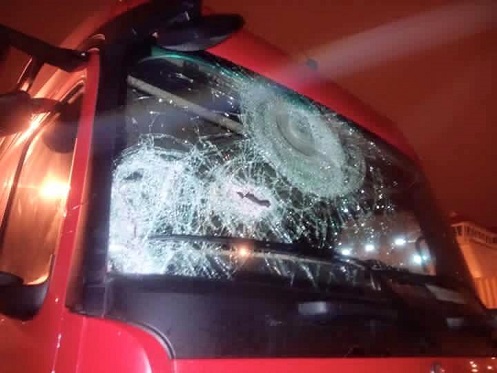 toestand bij calais met vluchtelingen, eind 2015