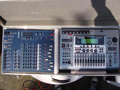 flightcase open bovenkant