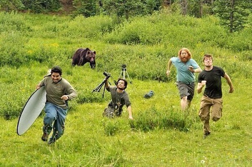 behind the scenes