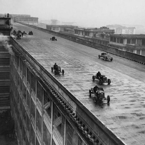 autorace dak fiat fabriek