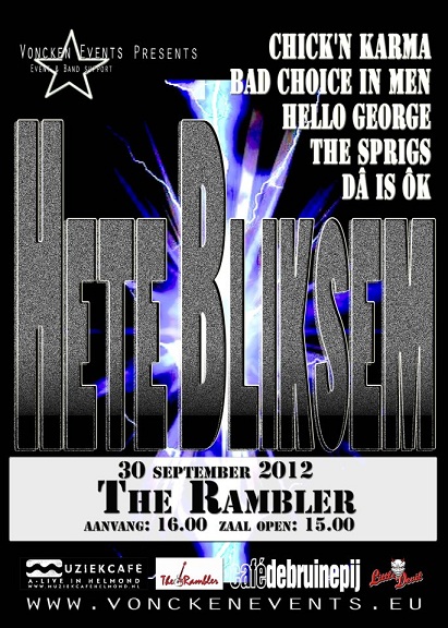 hete bliksem rambler eindhoven hello george