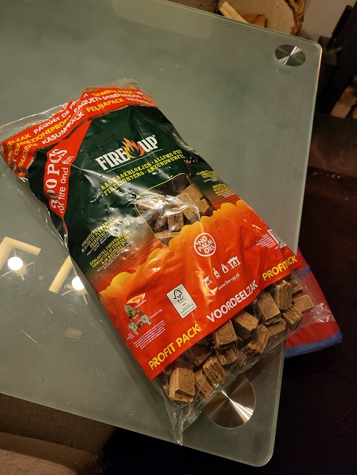 fire up aanmaakblokjes van karwei