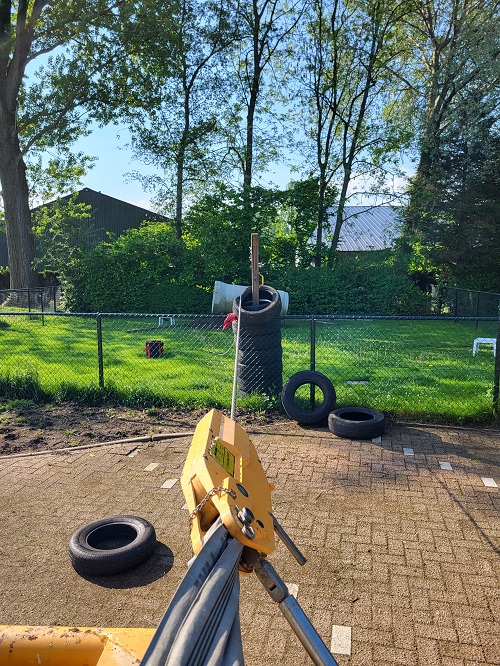 rioolbuis aan de lier