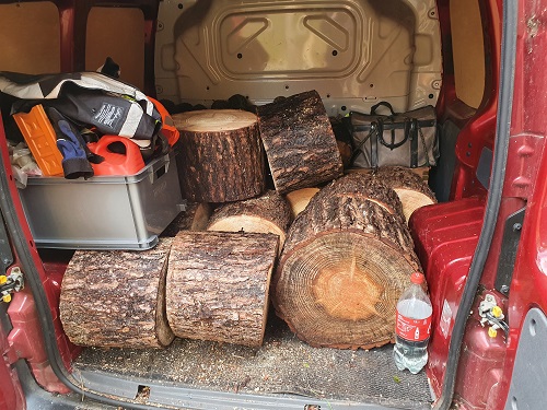 nemo vol met hout