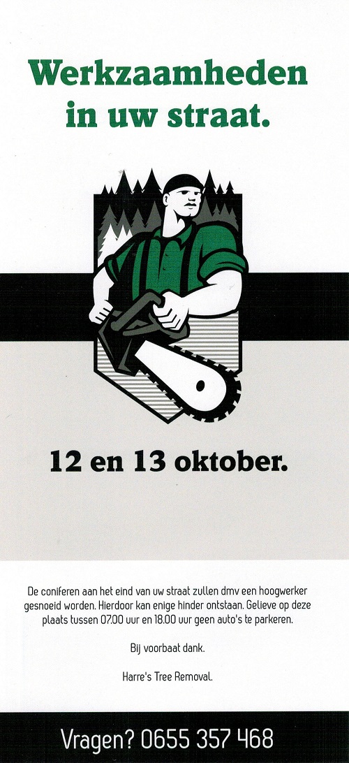 folder informatie voor aanwonenden