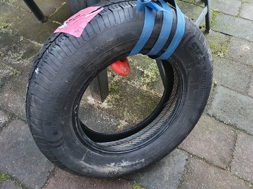 staalkabel in band gerold