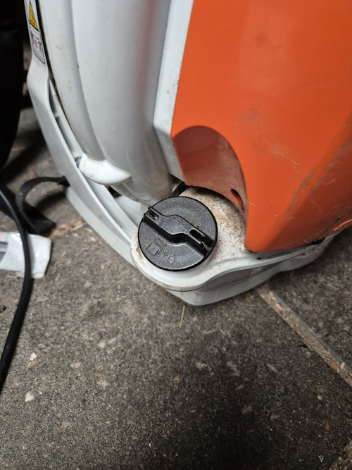 benzinedop stihl bladblazer