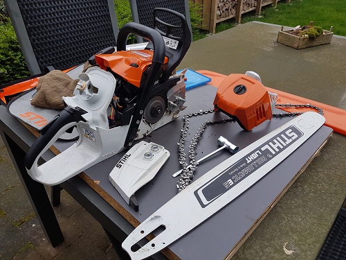 onderhoud stihl ms500i