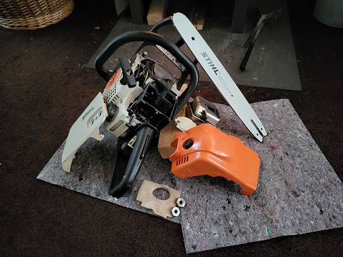 stihl ms 180 drogend