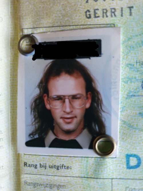 pasfoto militair paspoort