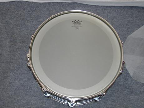 pearl steel snaredrum remo renaissance powerstroke drumhead
