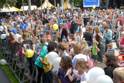 sfeer parkfeest oosterhout 2010