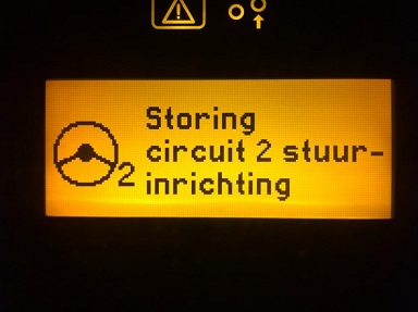 storing cirquit 2 stuurinrichting scania