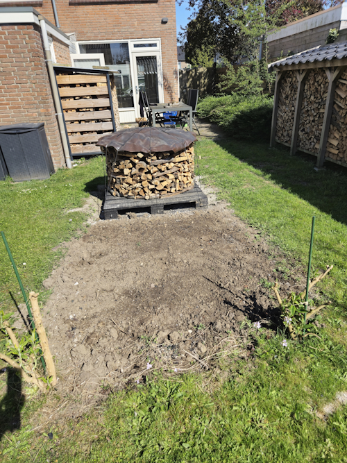 holzhausen in bloembed