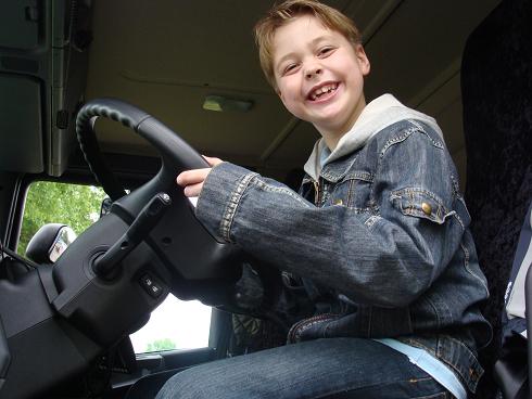 verkeersles dode hoek rijen