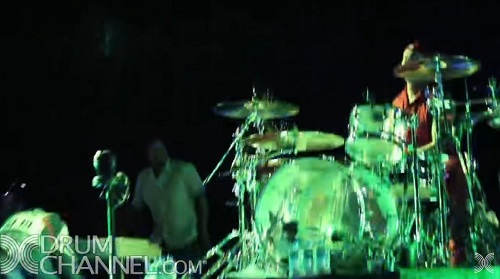 chad smith at drum channel video