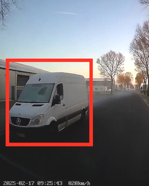 bevroren uit, toch rijden