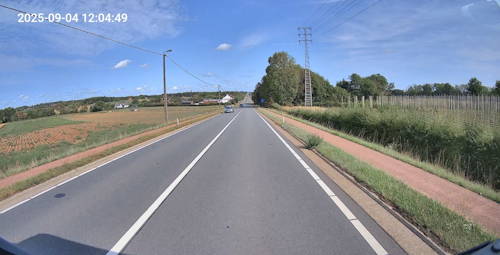 n29 belgie richting het noorden