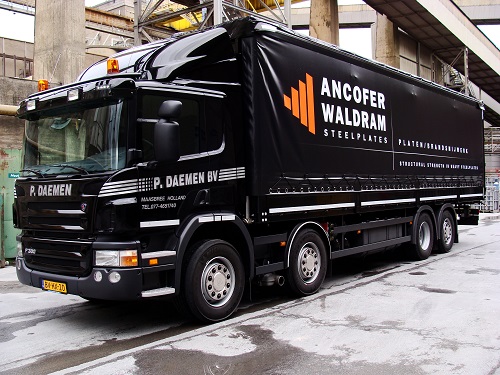 Scania P380, Ancofer Waldram Steelplates