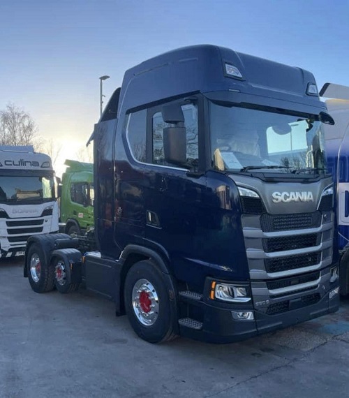 nieuwe scania harrisons transport