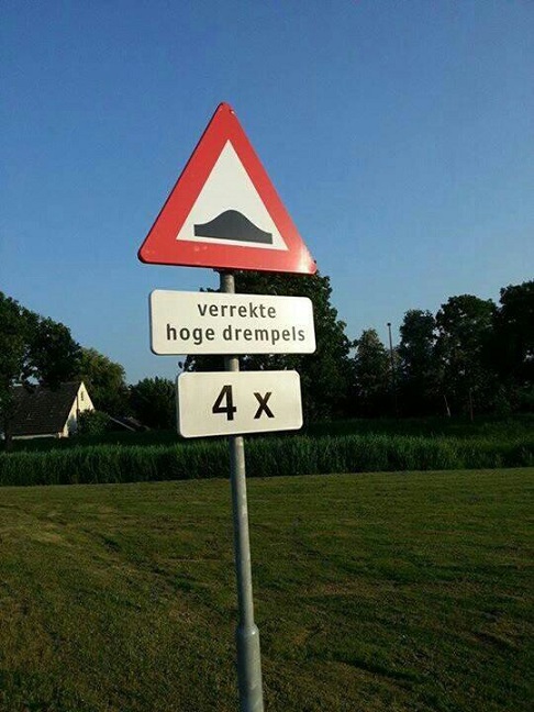 verrekte hoge drempels