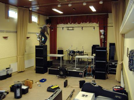 rockband kalamazoo live jubileum dorpshuis tuil podiumbouw